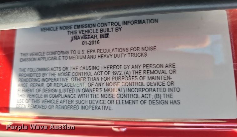 image for item DO2792 2017 Caterpillar CT660  dump truck