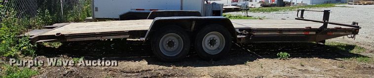 image for item DO2795 2013 Kaufmann  tilt deck equipment trailer