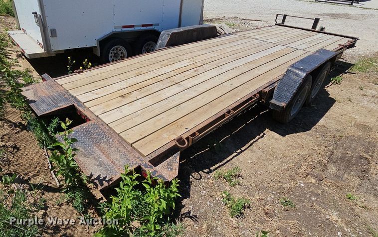 image for item DO2795 2013 Kaufmann  tilt deck equipment trailer