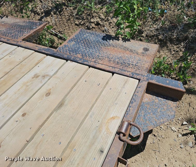 image for item DO2795 2013 Kaufmann  tilt deck equipment trailer