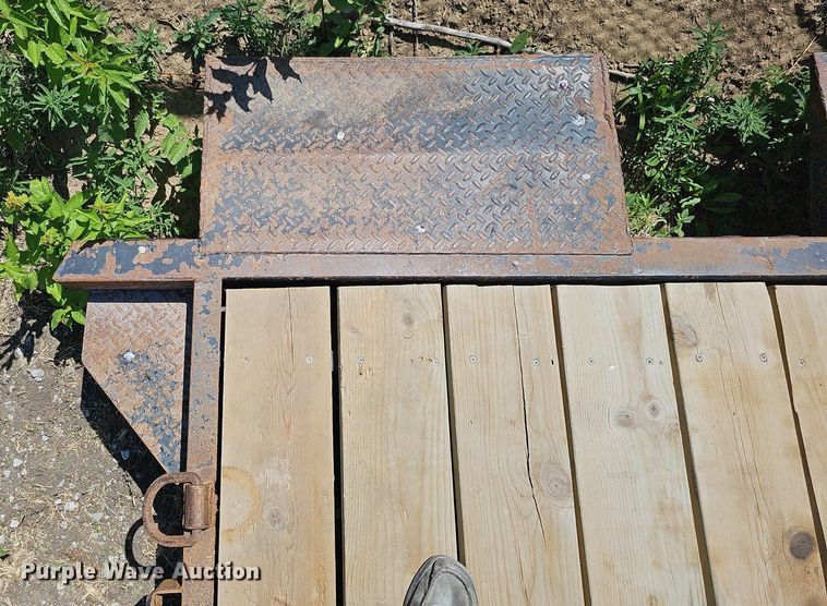 image for item DO2795 2013 Kaufmann  tilt deck equipment trailer