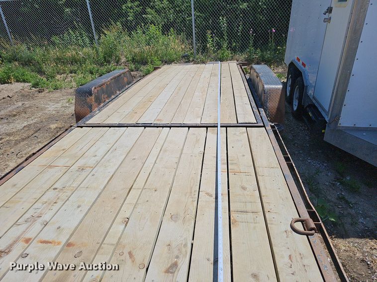 image for item DO2795 2013 Kaufmann  tilt deck equipment trailer