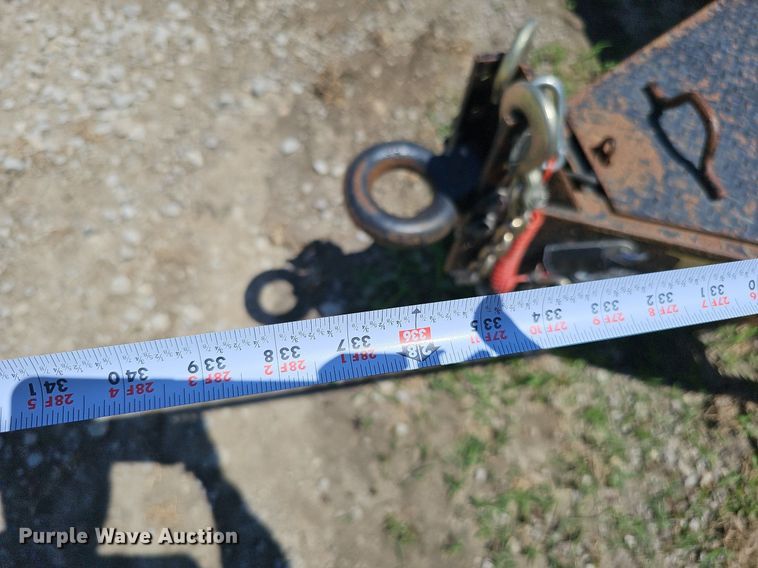 image for item DO2795 2013 Kaufmann  tilt deck equipment trailer