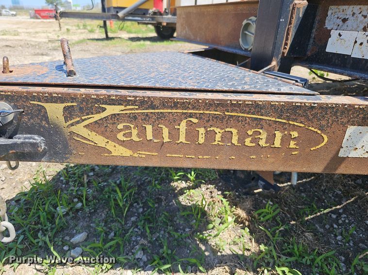 image for item DO2795 2013 Kaufmann  tilt deck equipment trailer