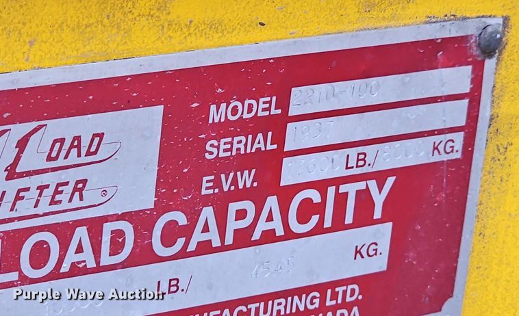 image for item DO2797 Load Lifter 2210-100  forklift