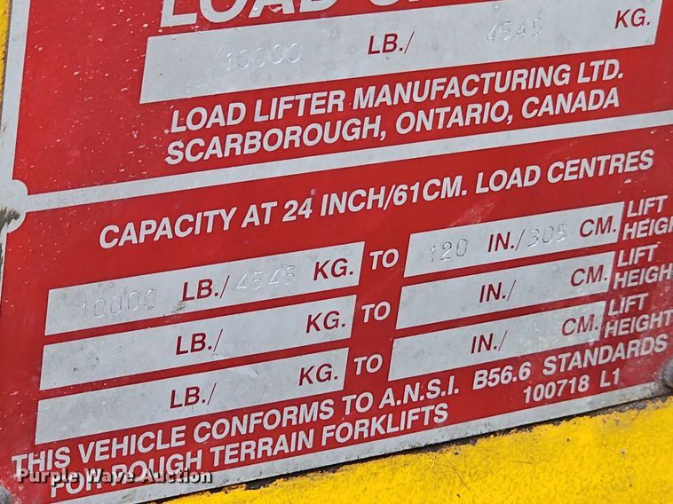 image for item DO2797 Load Lifter 2210-100  forklift