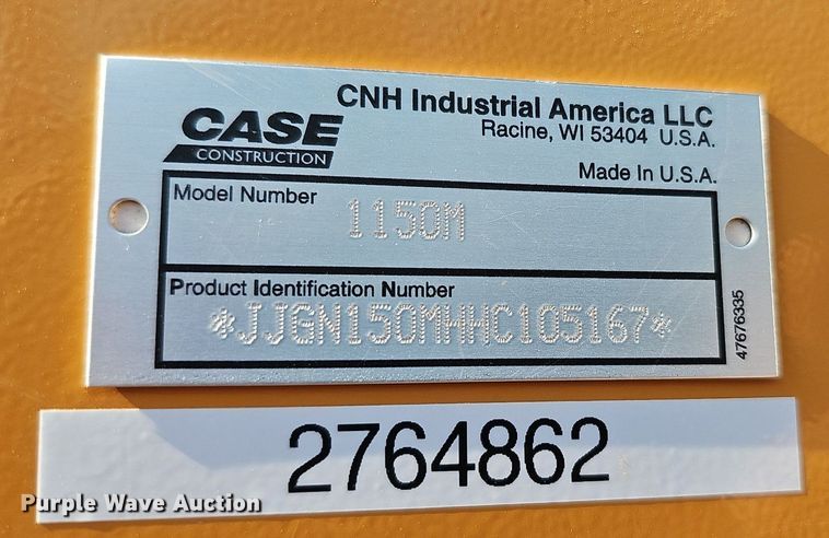 image for item DO2798 2017 Case 1150M WT  dozer