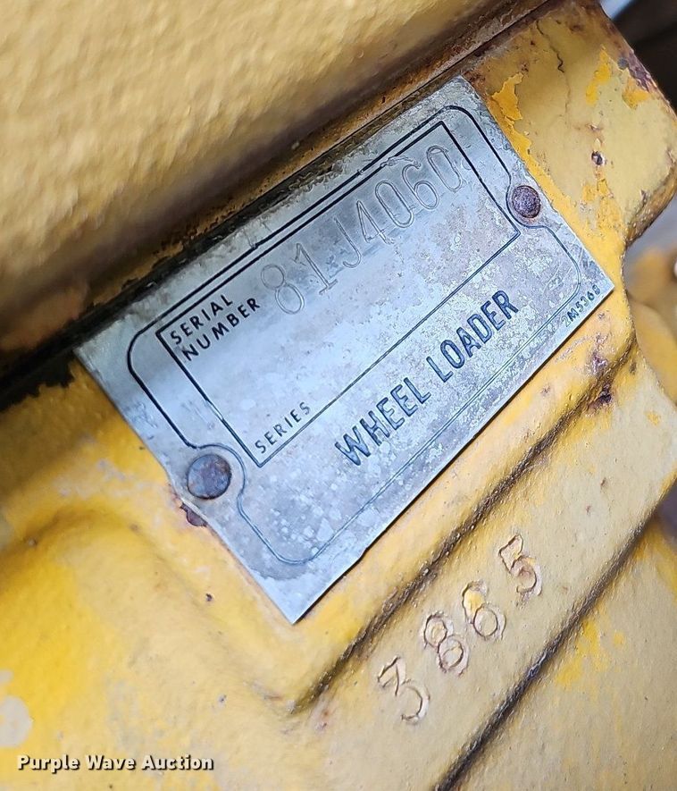 image for item DO2800 1971 Caterpillar 950  wheel loader