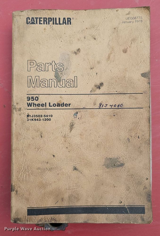 image for item DO2800 1971 Caterpillar 950  wheel loader