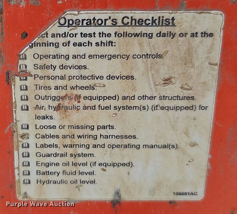 image for item DO2818 Skyjack SJIII 3226  scissor lift