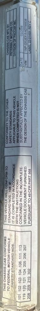 image for item DO5035 2010 Peterbilt 365  dump truck