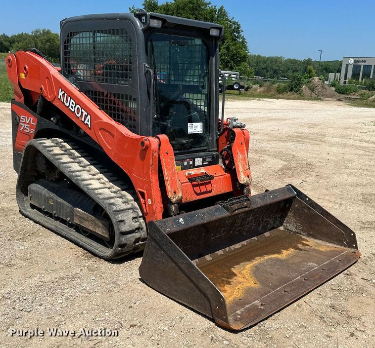 image for item DO5059 2019 Kubota SVL75-2  tracked skid steer loader