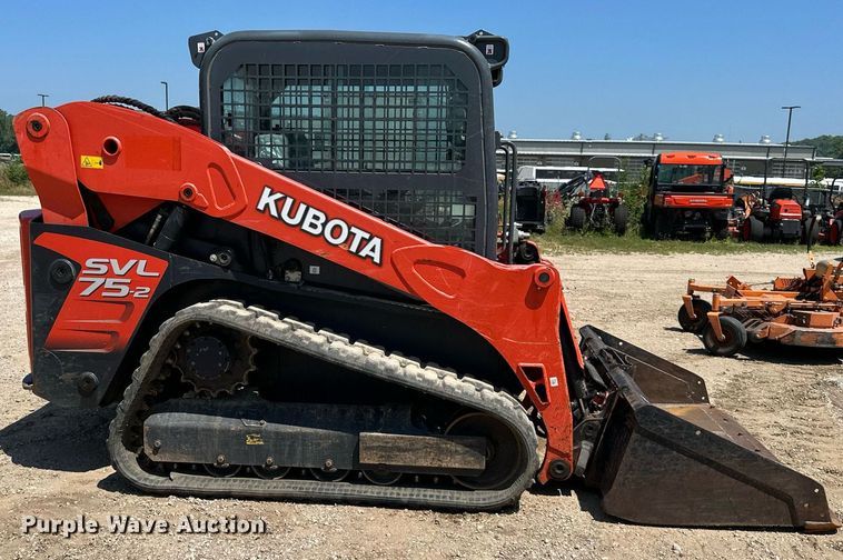 image for item DO5059 2019 Kubota SVL75-2  tracked skid steer loader