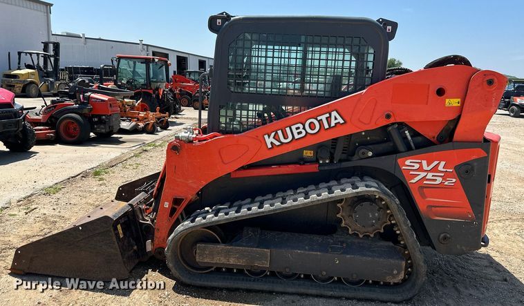 image for item DO5059 2019 Kubota SVL75-2  tracked skid steer loader