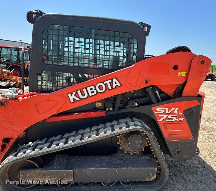 image for item DO5059 2019 Kubota SVL75-2  tracked skid steer loader