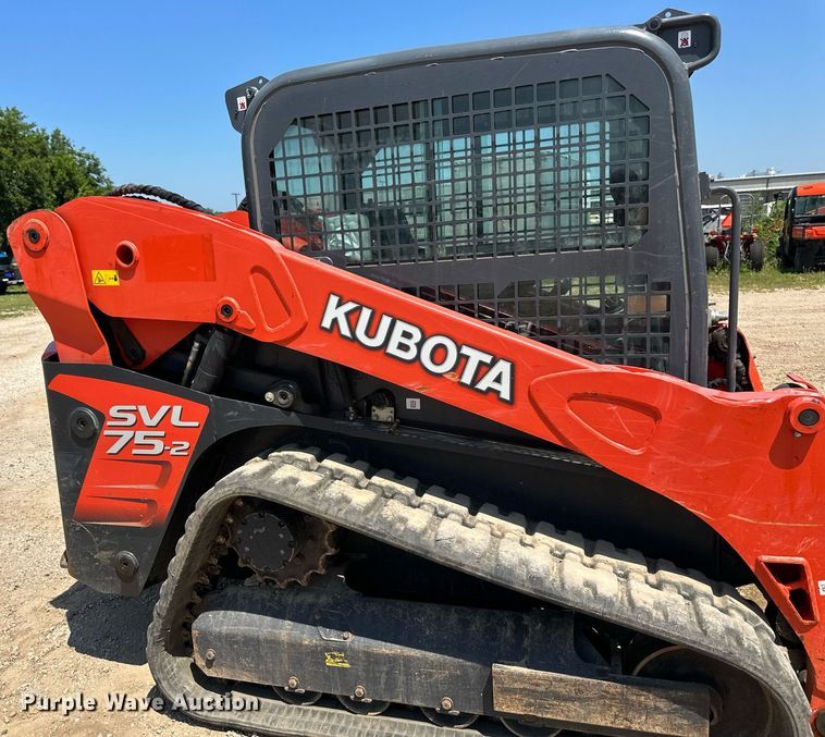 image for item DO5059 2019 Kubota SVL75-2  tracked skid steer loader