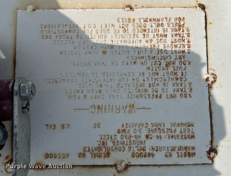 image for item DO5064 (4) fuel tanks