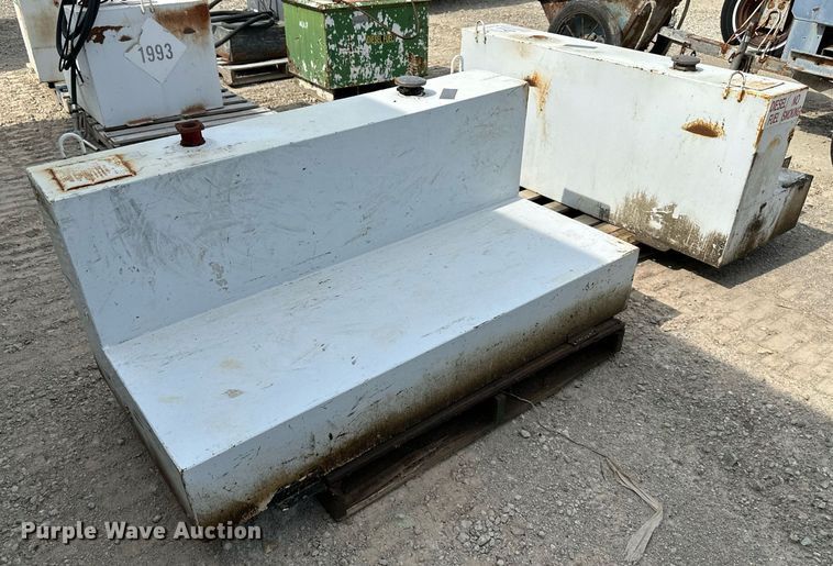 image for item DO5065 (2) 105 gallon L shaped tanks