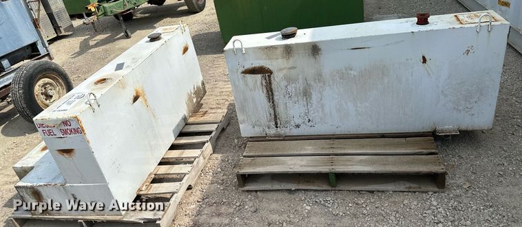 image for item DO5065 (2) 105 gallon L shaped tanks