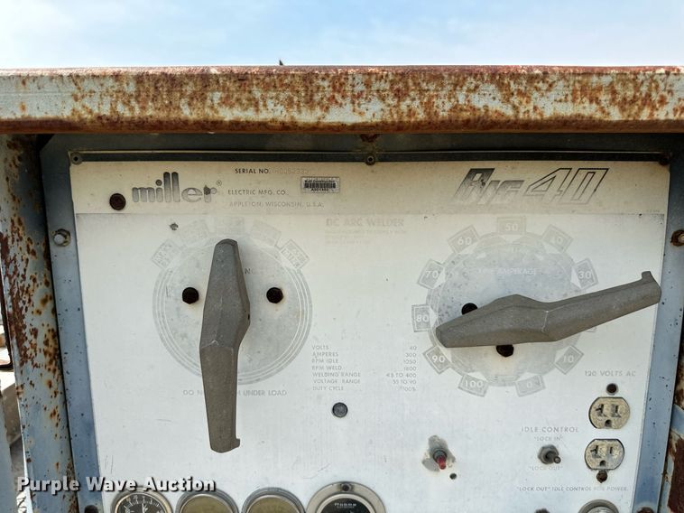 image for item DO5066 Miller Big 40  welder