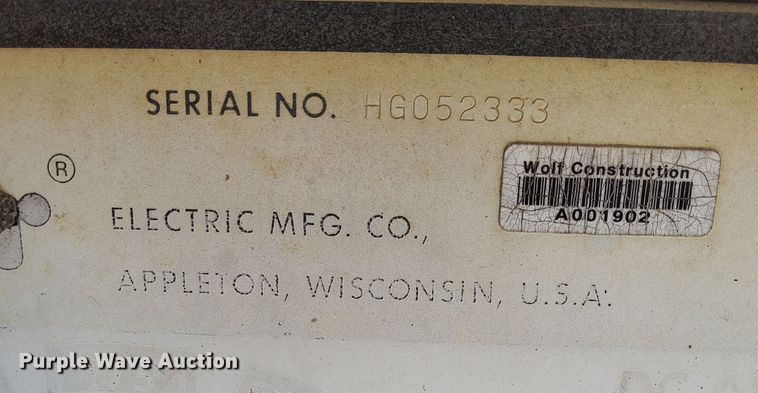 image for item DO5066 Miller Big 40  welder