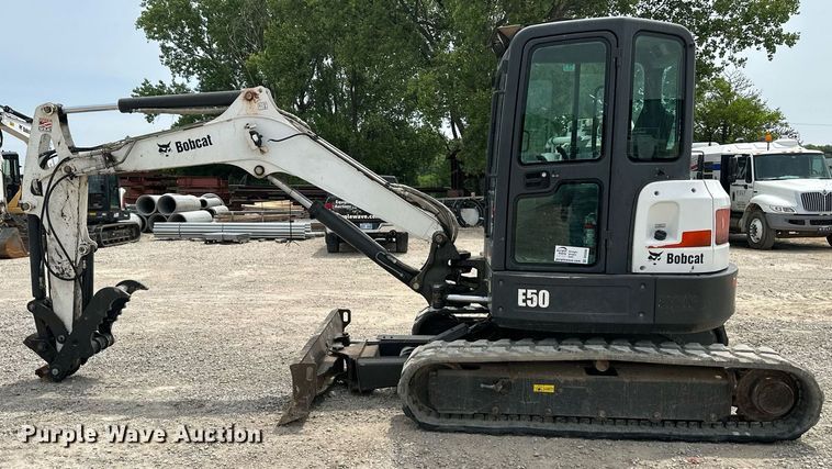 image for item DO5080 2012 Bobcat E50  mini excavator