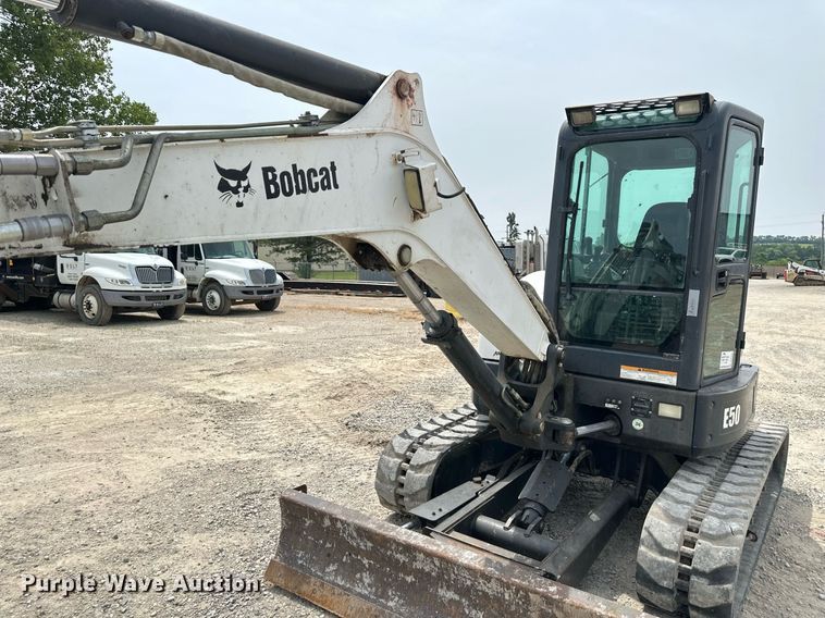 image for item DO5080 2012 Bobcat E50  mini excavator