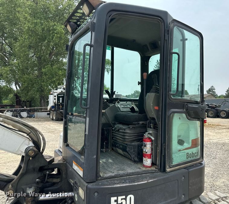 image for item DO5080 2012 Bobcat E50  mini excavator