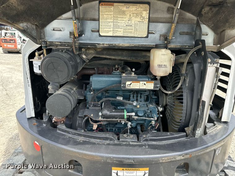 image for item DO5080 2012 Bobcat E50  mini excavator