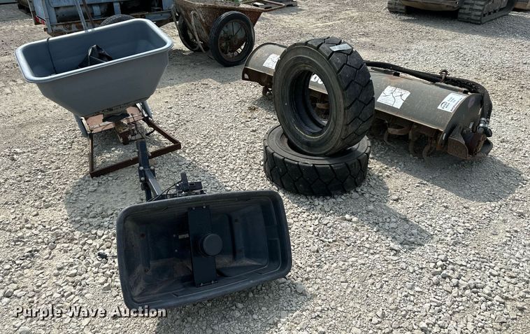 image for item DO5081 Bobcat  skid steer tiller