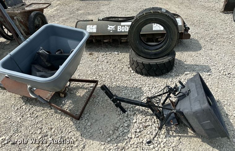 image for item DO5081 Bobcat  skid steer tiller