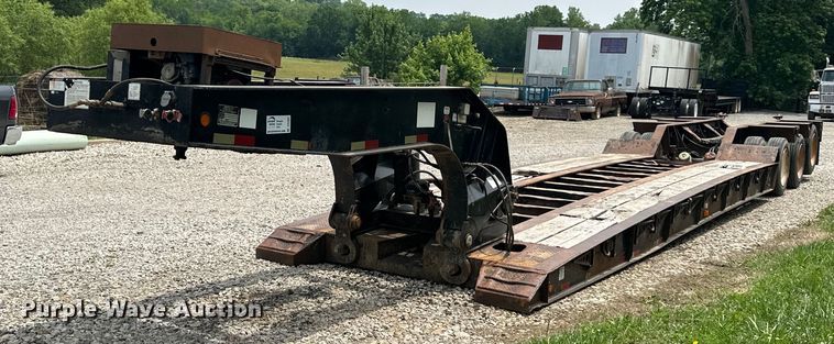 image for item DO5087 2010 Pitts  lowboy equipment trailer