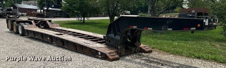 image for item DO5087 2010 Pitts  lowboy equipment trailer