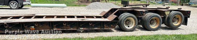 image for item DO5087 2010 Pitts  lowboy equipment trailer