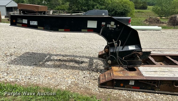 image for item DO5087 2010 Pitts  lowboy equipment trailer