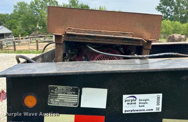 image for item DO5087 2010 Pitts  lowboy equipment trailer