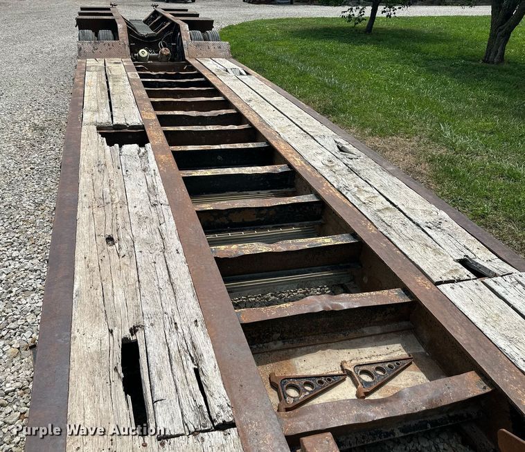 image for item DO5087 2010 Pitts  lowboy equipment trailer