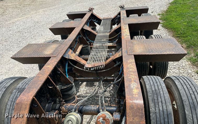 image for item DO5087 2010 Pitts  lowboy equipment trailer