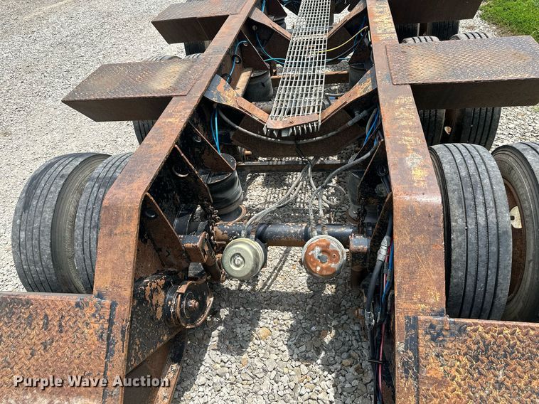 image for item DO5087 2010 Pitts  lowboy equipment trailer