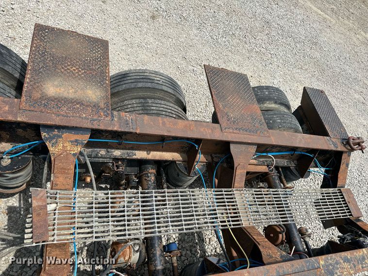 image for item DO5087 2010 Pitts  lowboy equipment trailer