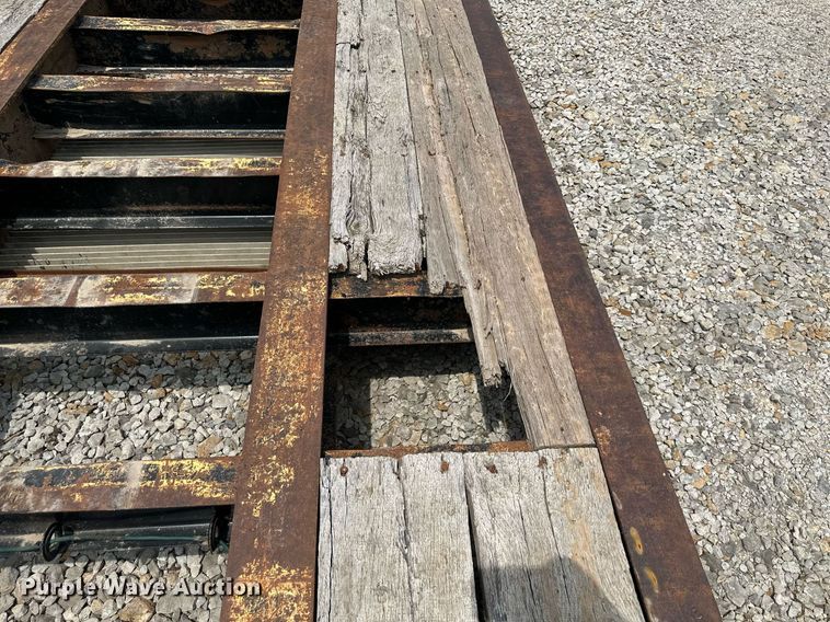 image for item DO5087 2010 Pitts  lowboy equipment trailer