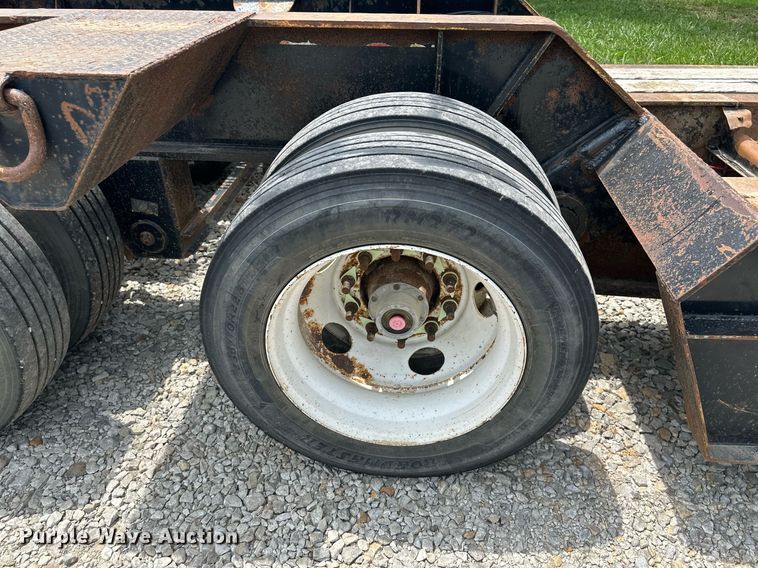 image for item DO5087 2010 Pitts  lowboy equipment trailer