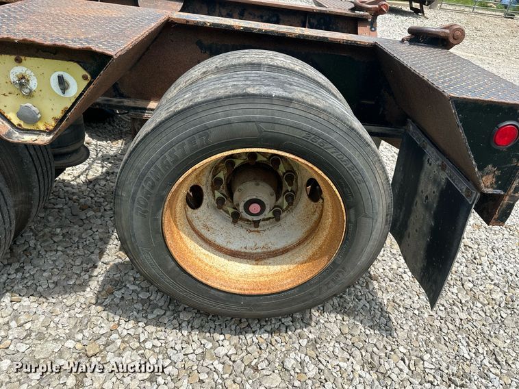 image for item DO5087 2010 Pitts  lowboy equipment trailer