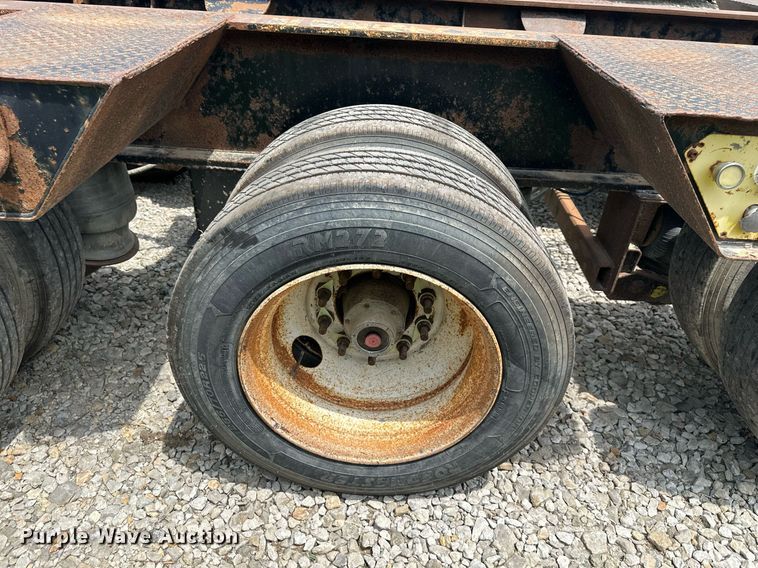 image for item DO5087 2010 Pitts  lowboy equipment trailer