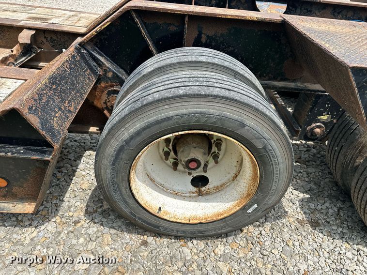 image for item DO5087 2010 Pitts  lowboy equipment trailer