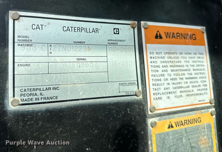 image for item DO5088 1997 Caterpillar 953C  track loader