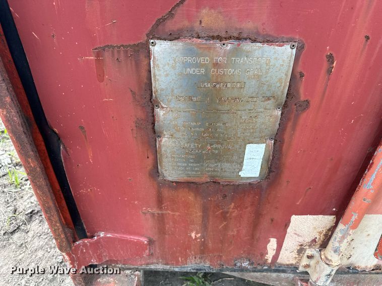 image for item DO5089 20'L storage container