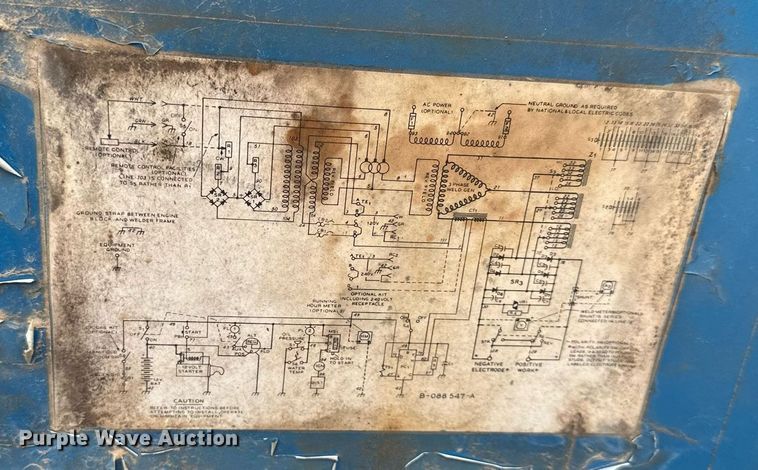 image for item DO5093 Miller  welder/generator