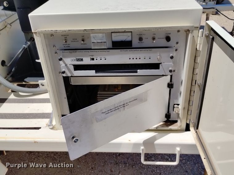 image for item DP3274 (6) 2007 American Signal message board trailers