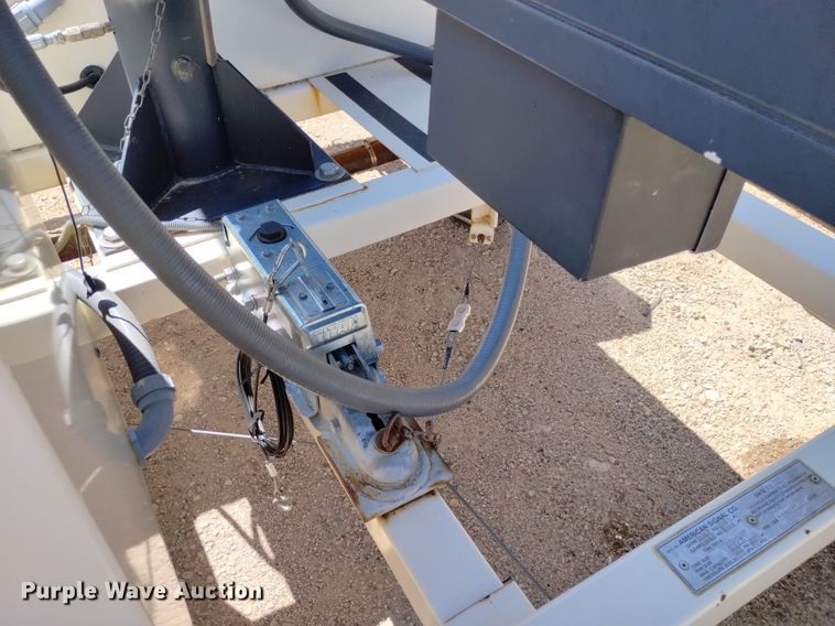 image for item DP3274 (6) 2007 American Signal message board trailers